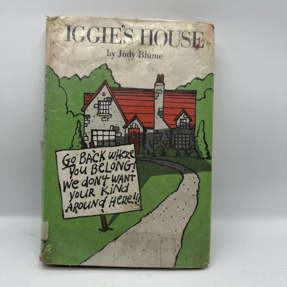 IGGIE'S HOUSE~Judy Blume~1970~1st printing~HCDJ~ Ex‎ Liberia